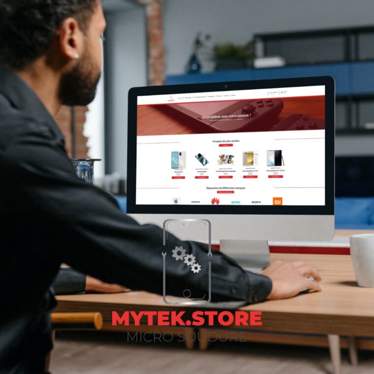 réalisation Mytek-Store - Création e-commerce - Hébergement - Maintenance