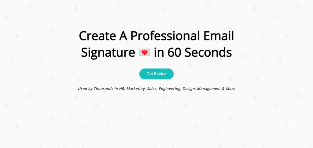 signature email create a signature