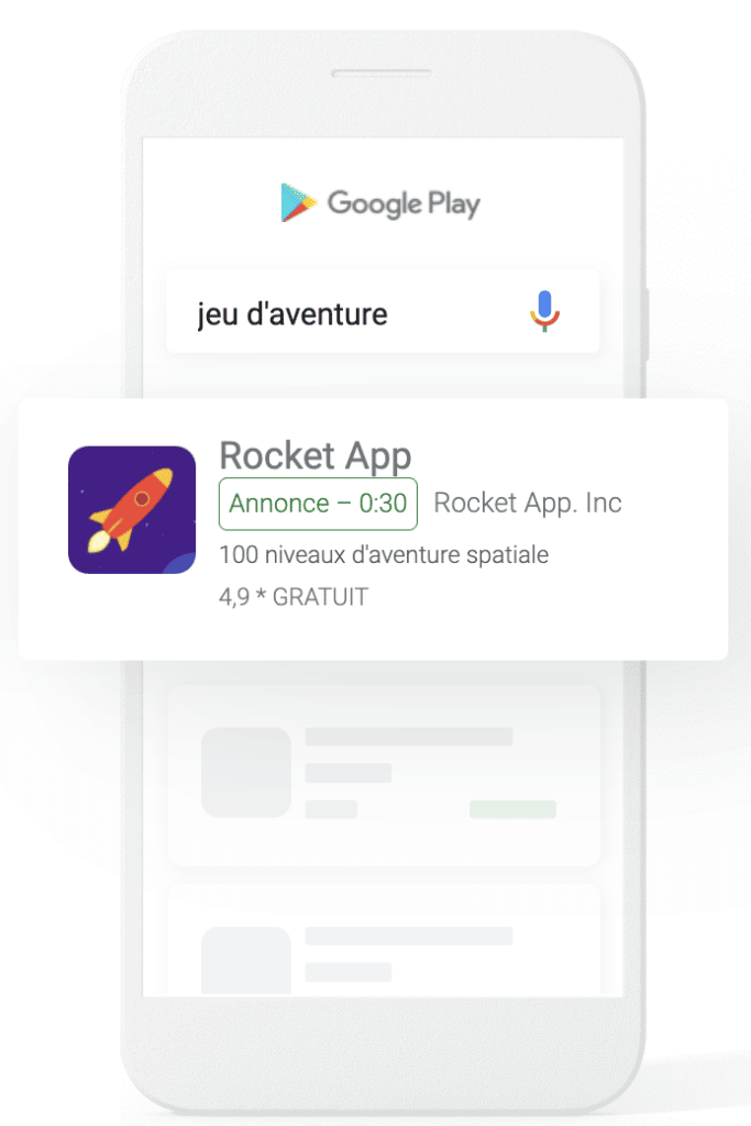 google ads campagnes pour applications start win